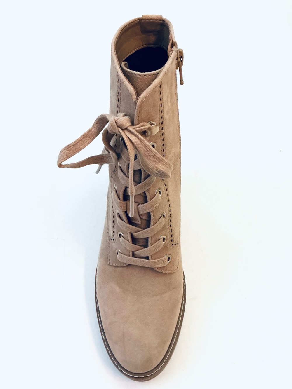 NATURALIZER, Women's Callie Heeled Boots Tan Suede, Size 8, NWOB - Picture 13 of 15